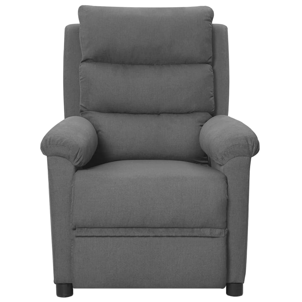 Fauteuil verstelbaar stof lichtgrijs is nu te koop bij PeponiXL, paradijselijk wonen!