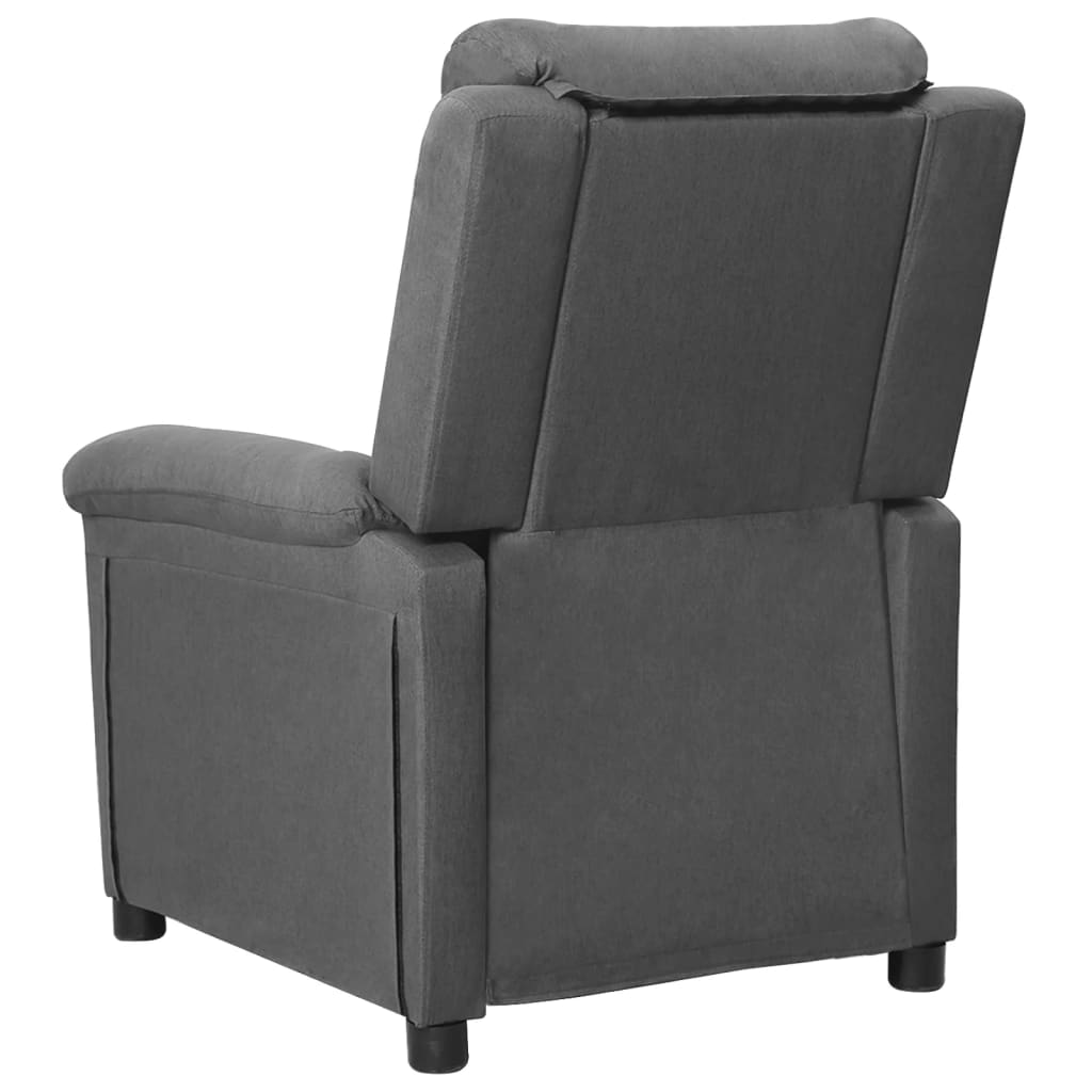 Fauteuil verstelbaar stof lichtgrijs is nu te koop bij PeponiXL, paradijselijk wonen!