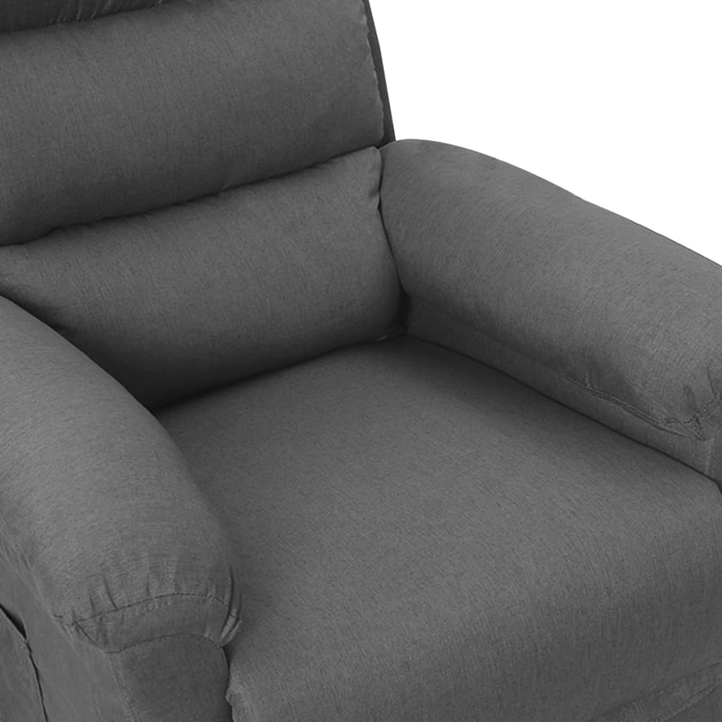 Fauteuil verstelbaar stof lichtgrijs is nu te koop bij PeponiXL, paradijselijk wonen!