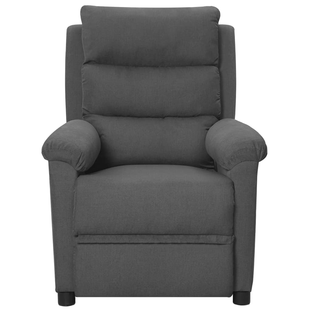 Fauteuil verstelbaar stof donkergrijs is nu te koop bij PeponiXL, paradijselijk wonen!