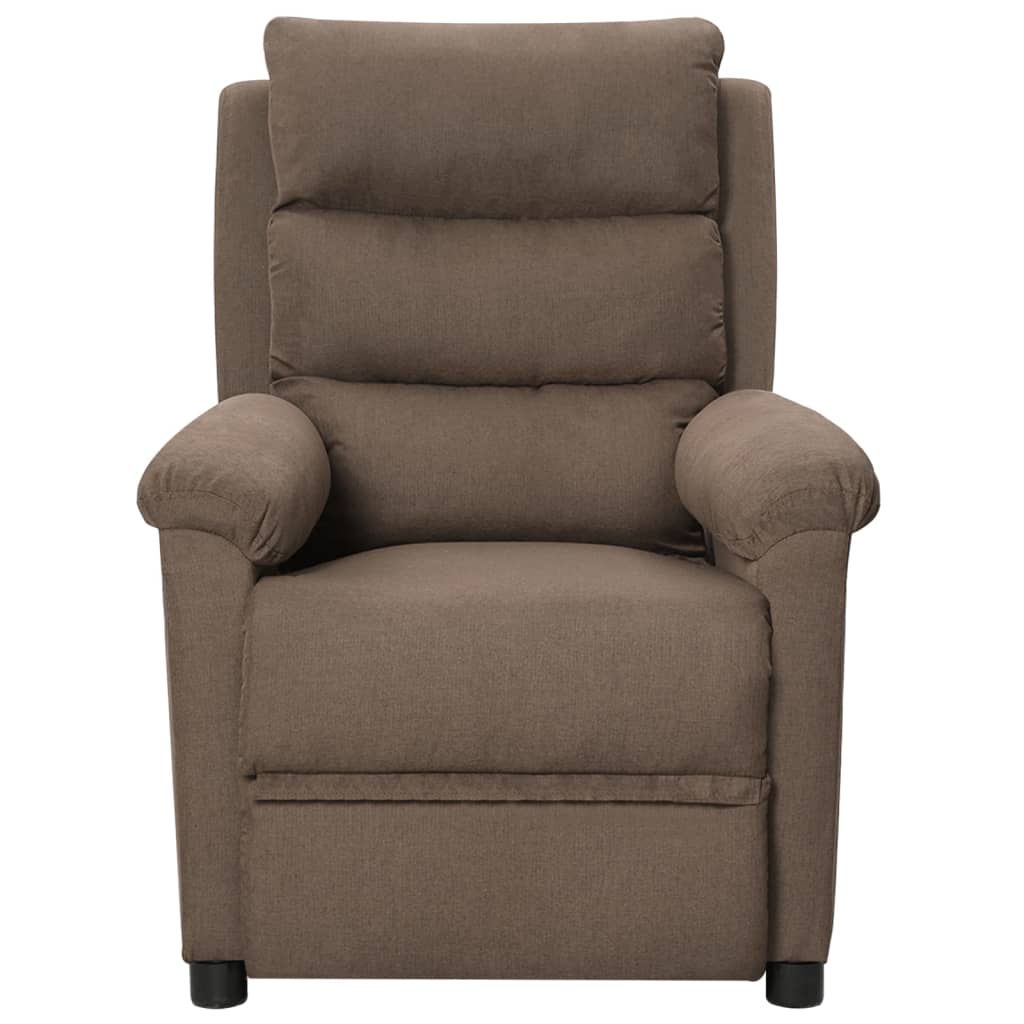 Massagestoel stof taupe is nu te koop bij PeponiXL, paradijselijk wonen!