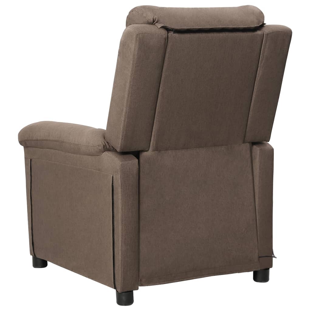 Massagestoel stof taupe is nu te koop bij PeponiXL, paradijselijk wonen!