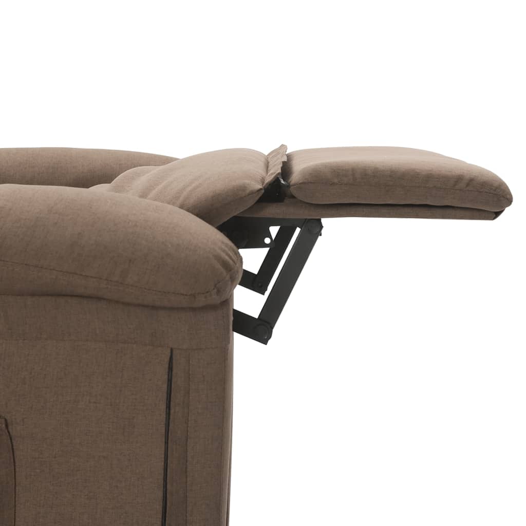 Massagestoel stof taupe is nu te koop bij PeponiXL, paradijselijk wonen!