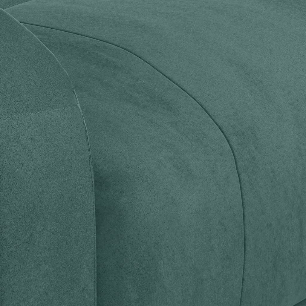 Fauteuil verstelbaar fluweel donkergroen is nu te koop bij PeponiXL, paradijselijk wonen!