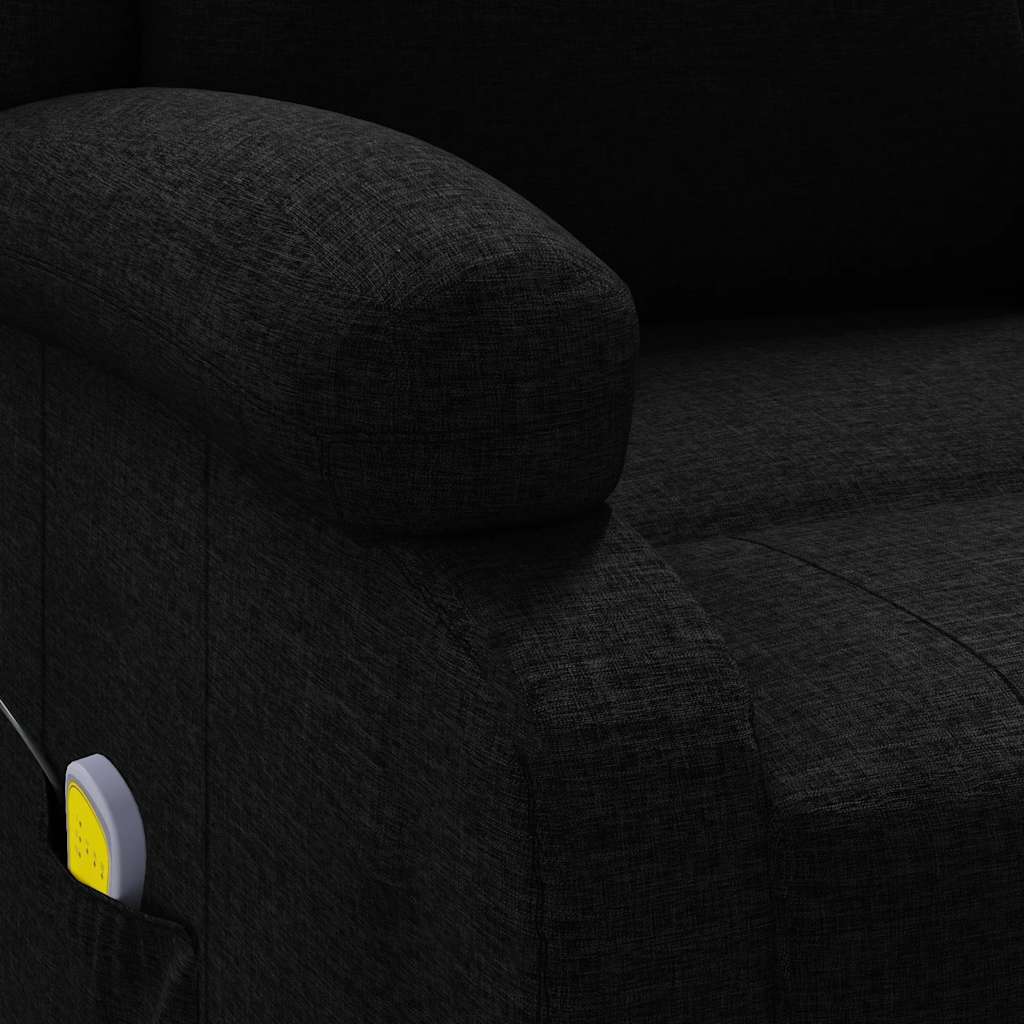 Massagestoel stof zwart is nu te koop bij PeponiXL, paradijselijk wonen!