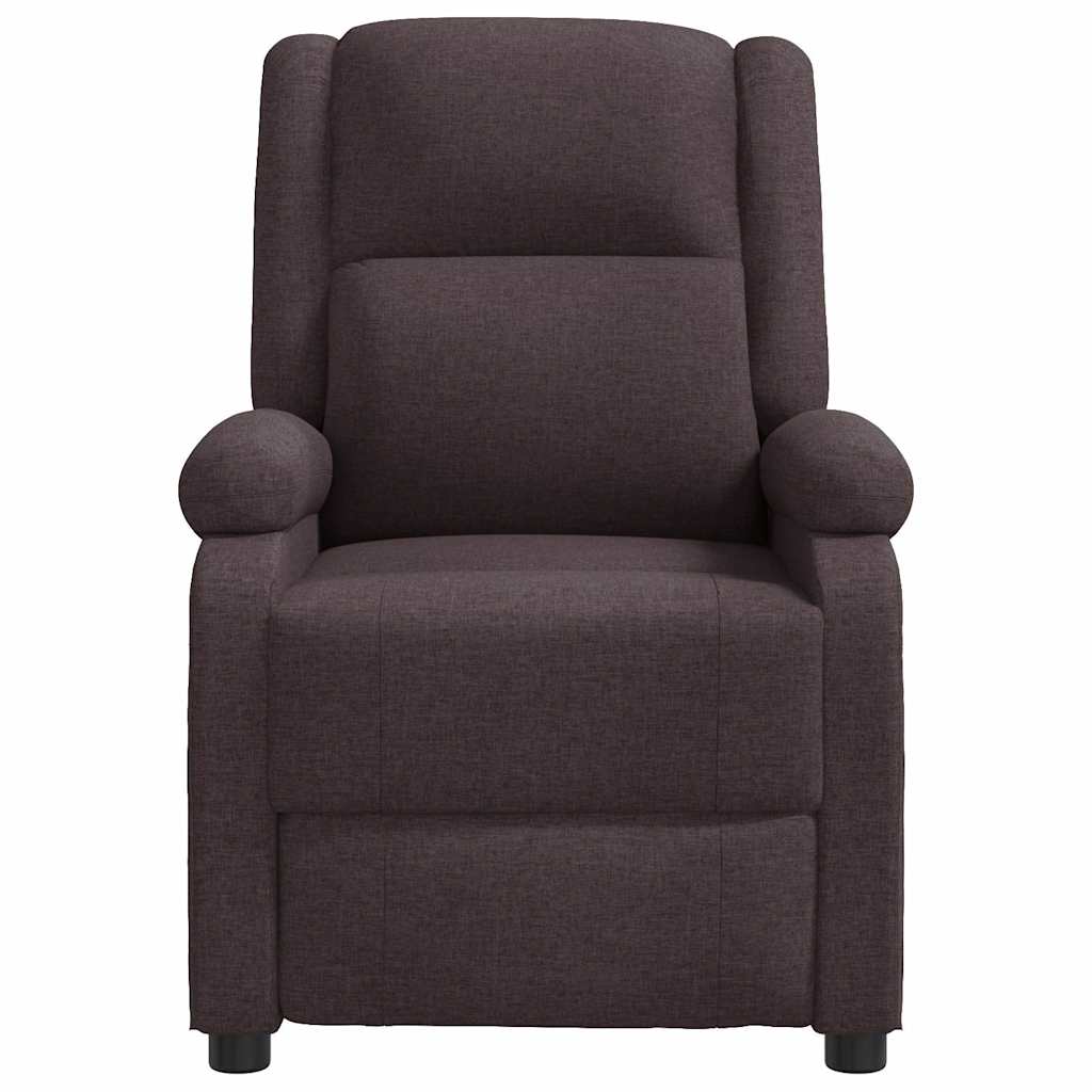 Massagestoel stof donkerbruin is nu te koop bij PeponiXL, paradijselijk wonen!
