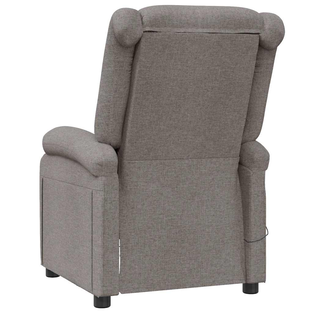 Massagestoel stof taupe is nu te koop bij PeponiXL, paradijselijk wonen!