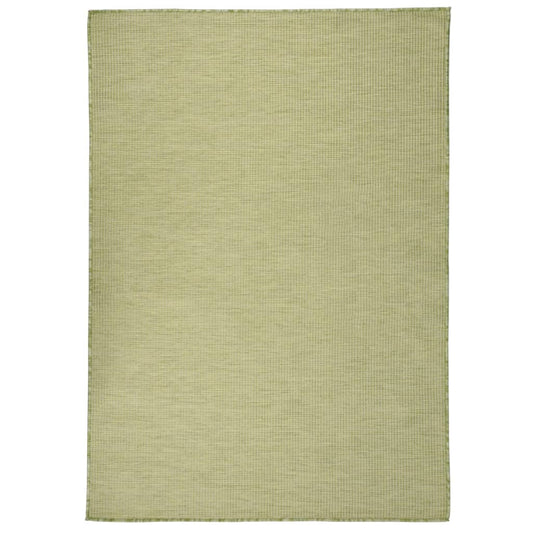 Buitenkleed platgeweven 200x280 cm groen is nu te koop bij PeponiXL, paradijselijk wonen!