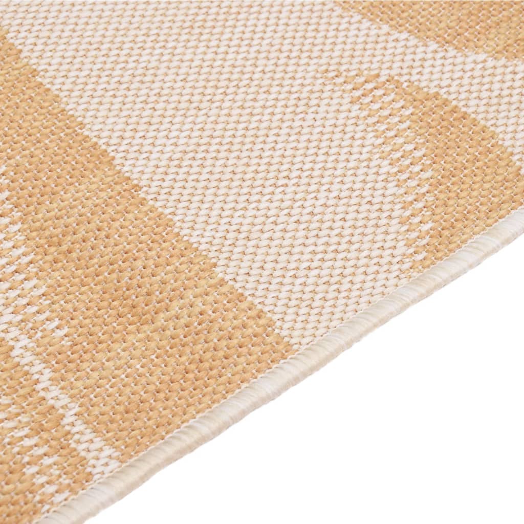 Buitenkleed met bladpatroon platgeweven 200x280 cm is nu te koop bij PeponiXL, paradijselijk wonen!