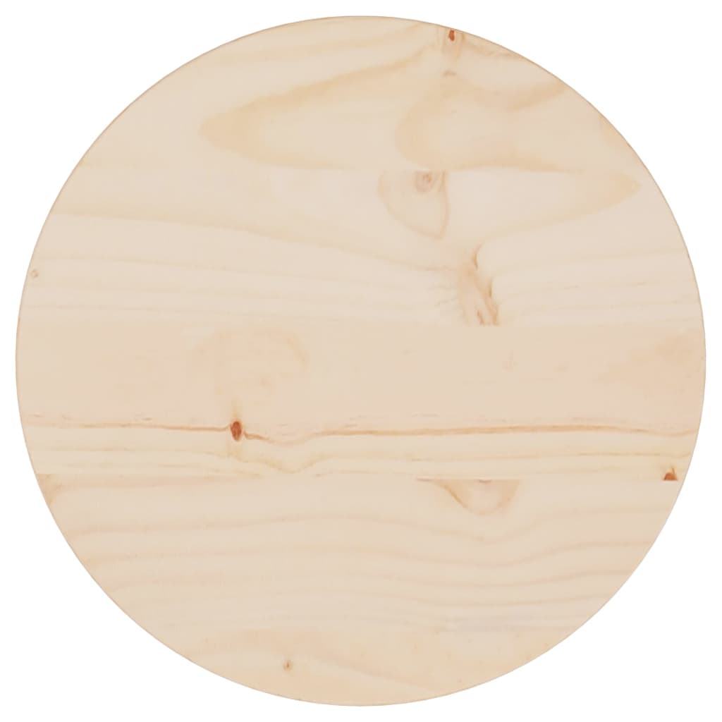 Tafelblad Ø30x2,5 cm massief grenenhout is nu te koop bij PeponiXL, paradijselijk wonen!