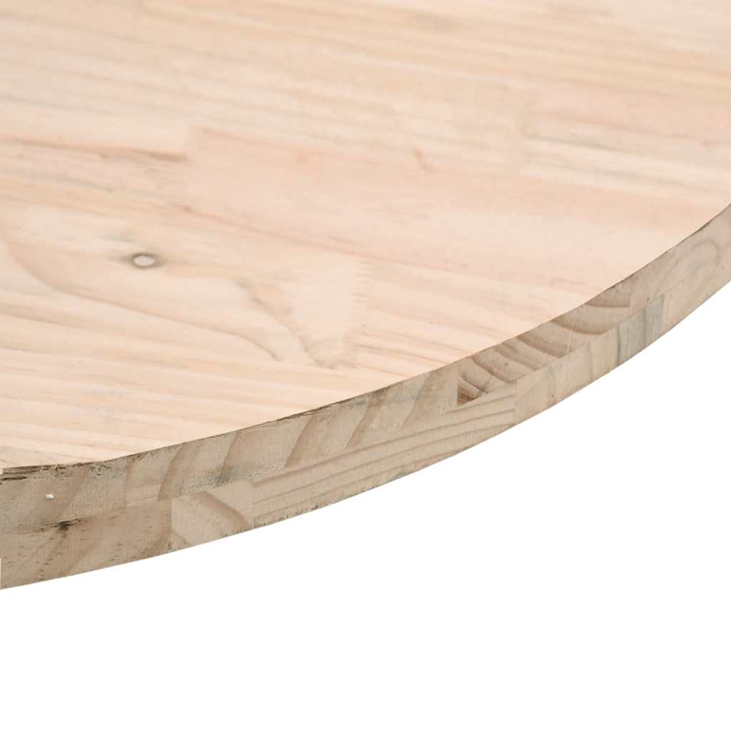 Tafelblad Ø40x2,5 cm massief grenenhout is nu te koop bij PeponiXL, paradijselijk wonen!