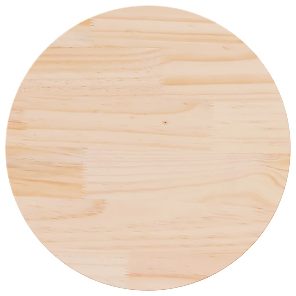 Tafelblad Ø50x2,5 cm massief grenenhout is nu te koop bij PeponiXL, paradijselijk wonen!