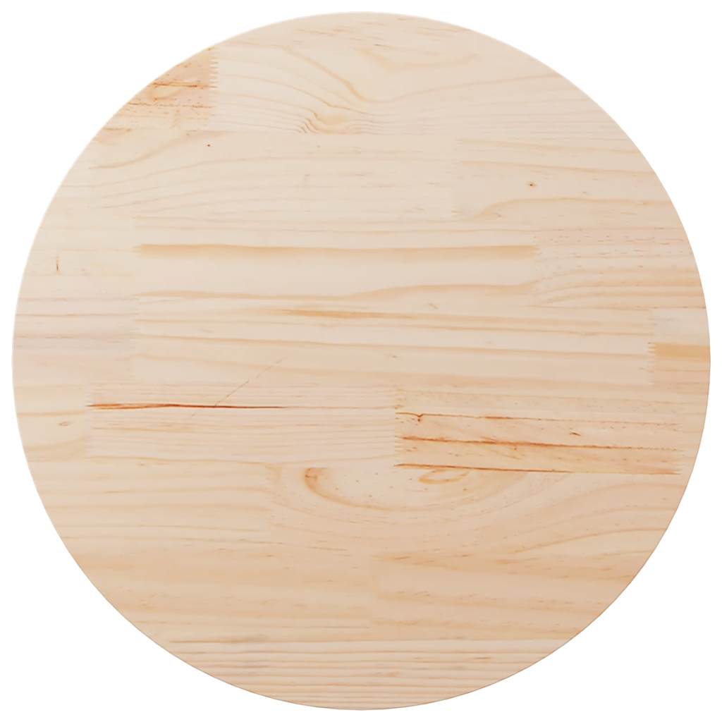 Tafelblad Ø80x2,5 cm massief grenenhout is nu te koop bij PeponiXL, paradijselijk wonen!