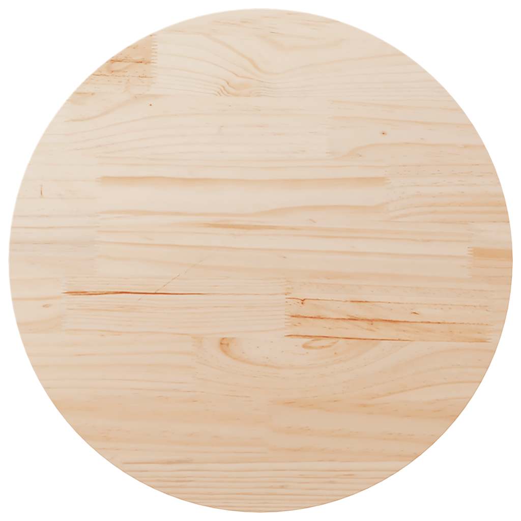 Tafelblad Ø90x2,5 cm massief grenenhout is nu te koop bij PeponiXL, paradijselijk wonen!