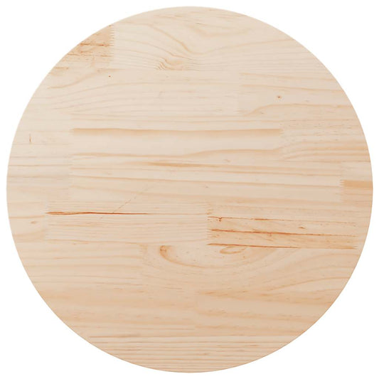 Tafelblad Ø90x2,5 cm massief grenenhout is nu te koop bij PeponiXL, paradijselijk wonen!