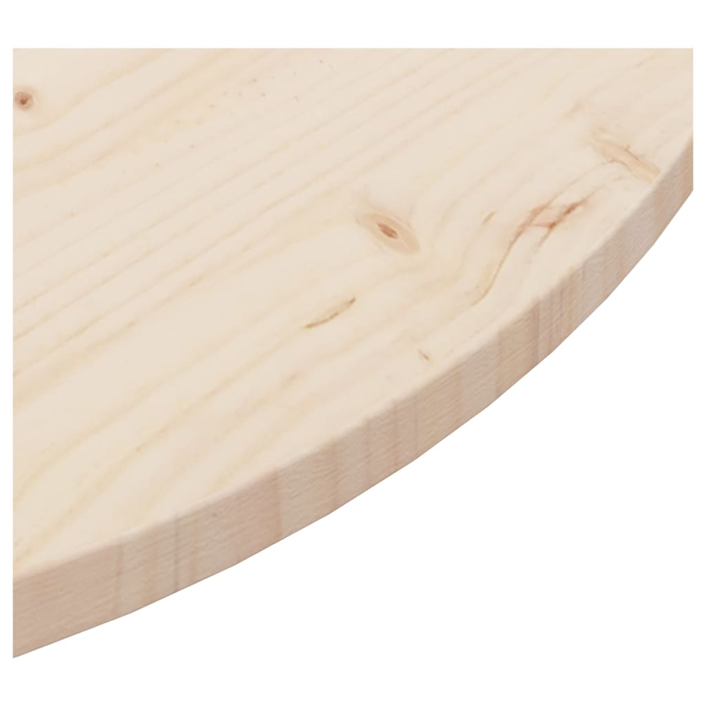 Tafelblad Ø90x2,5 cm massief grenenhout is nu te koop bij PeponiXL, paradijselijk wonen!