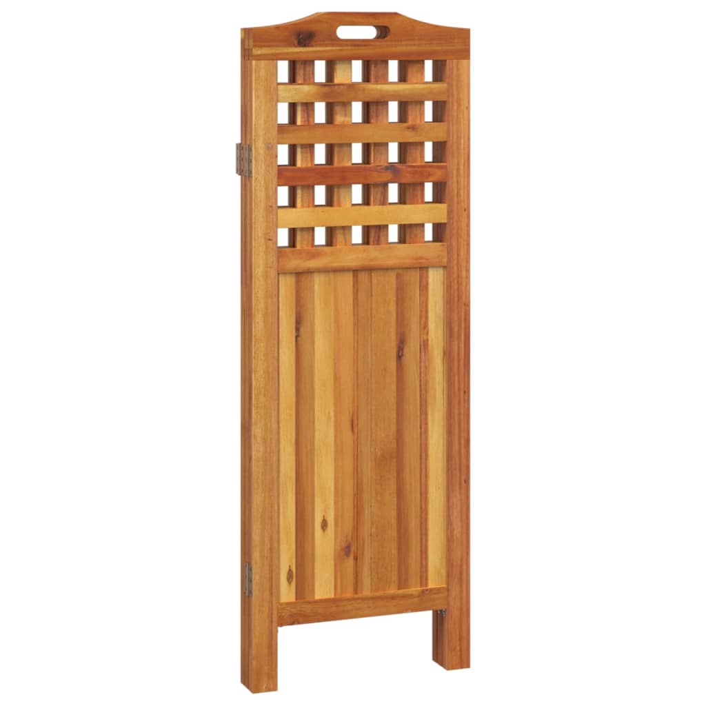 Kamerscherm met 3 panelen 121,5x2x115 cm massief acaciahout is nu te koop bij PeponiXL, paradijselijk wonen!