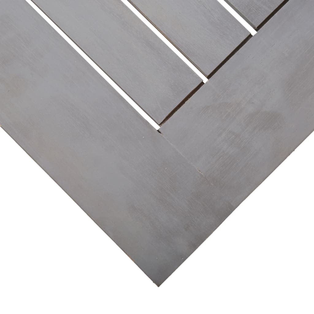 Tuintafel 200x100x75 cm massief acaciahout grijs is nu te koop bij PeponiXL, paradijselijk wonen!
