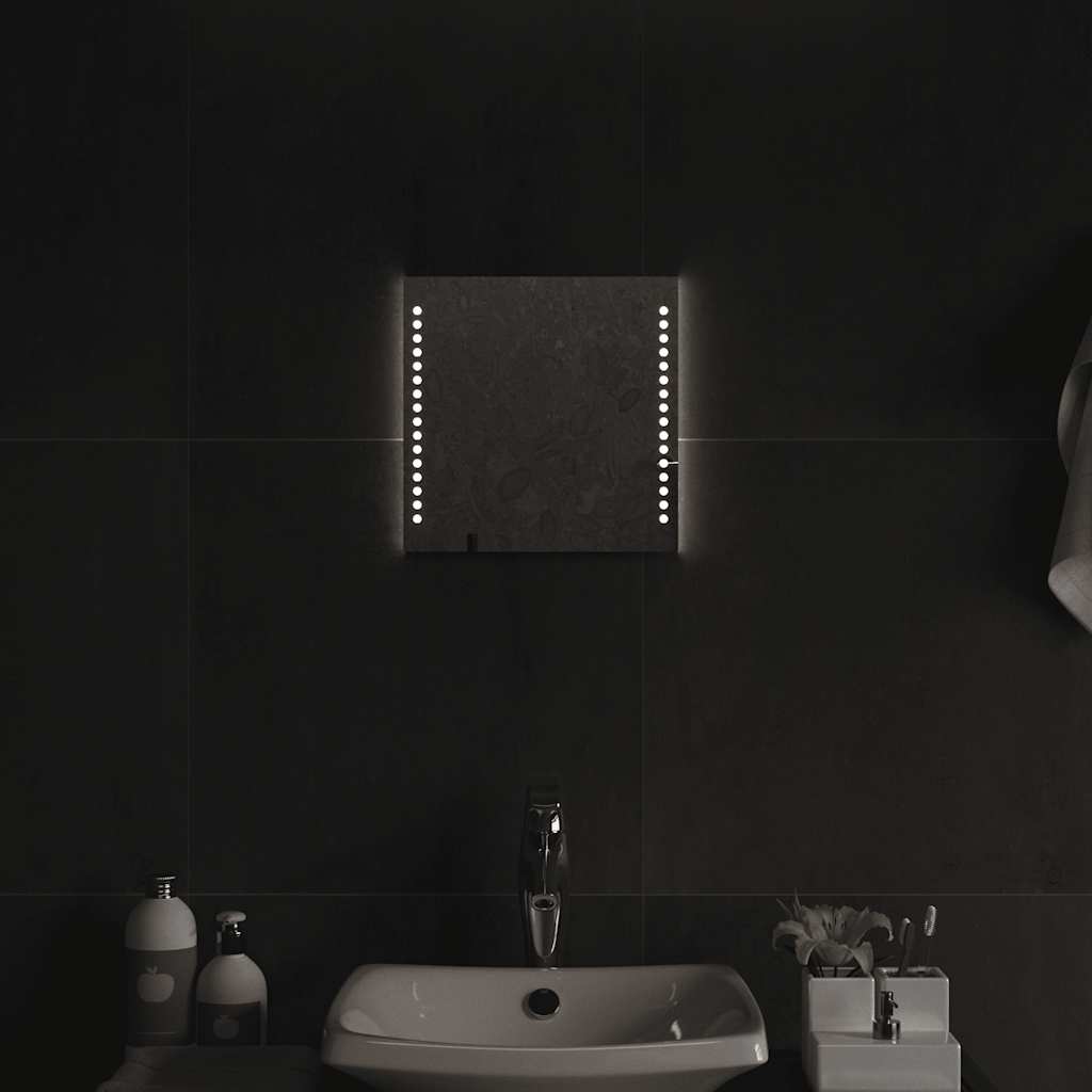 Badkamerspiegel LED 30x30 cm is nu te koop bij PeponiXL, paradijselijk wonen!