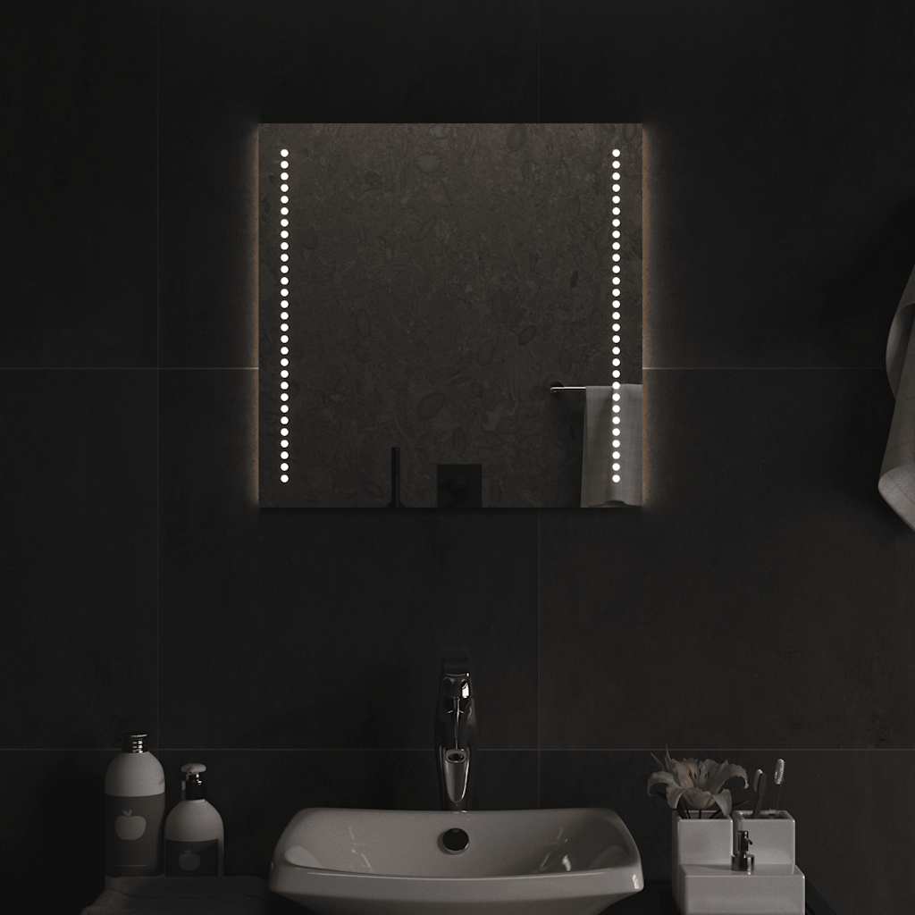 Badkamerspiegel LED 50x50 cm is nu te koop bij PeponiXL, paradijselijk wonen!