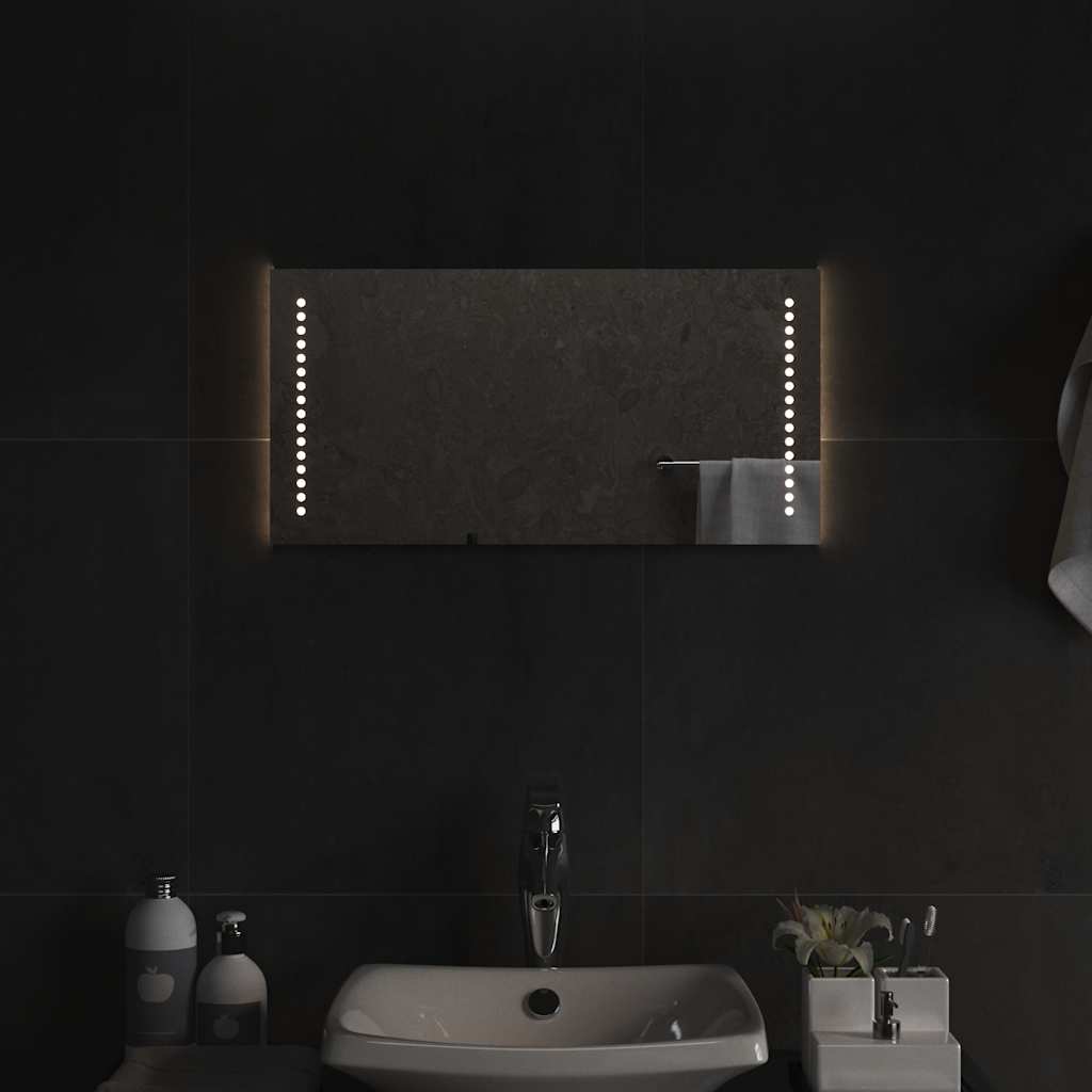 Badkamerspiegel LED 60x30 cm is nu te koop bij PeponiXL, paradijselijk wonen!