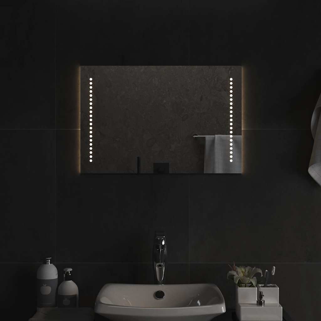 Badkamerspiegel LED 60x40 cm is nu te koop bij PeponiXL, paradijselijk wonen!
