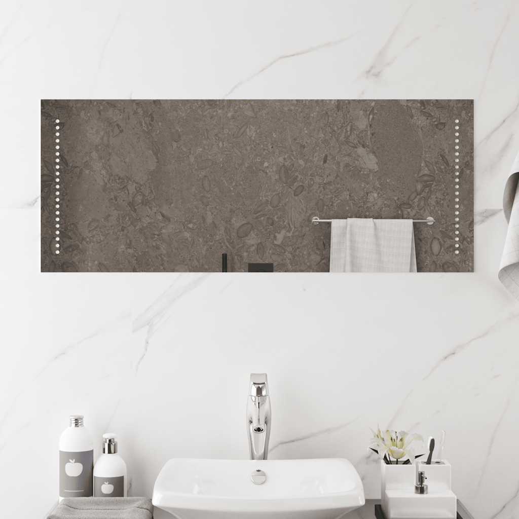 Badkamerspiegel LED 100x40 cm is nu te koop bij PeponiXL, paradijselijk wonen!