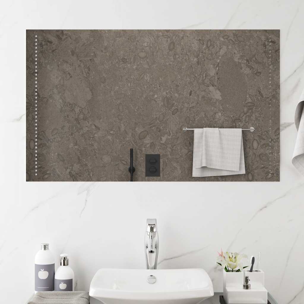 Badkamerspiegel LED 100x60 cm is nu te koop bij PeponiXL, paradijselijk wonen!