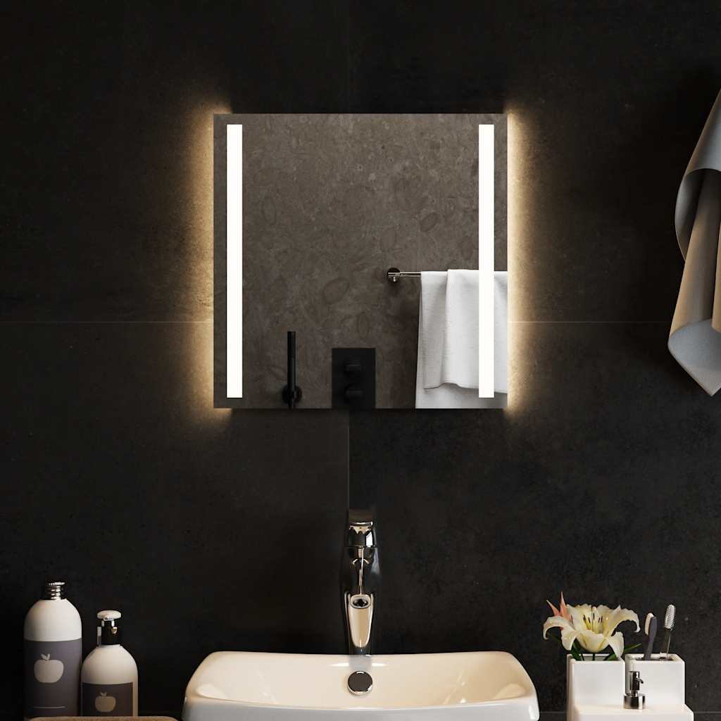 Badkamerspiegel LED 40x40 cm is nu te koop bij PeponiXL, paradijselijk wonen!