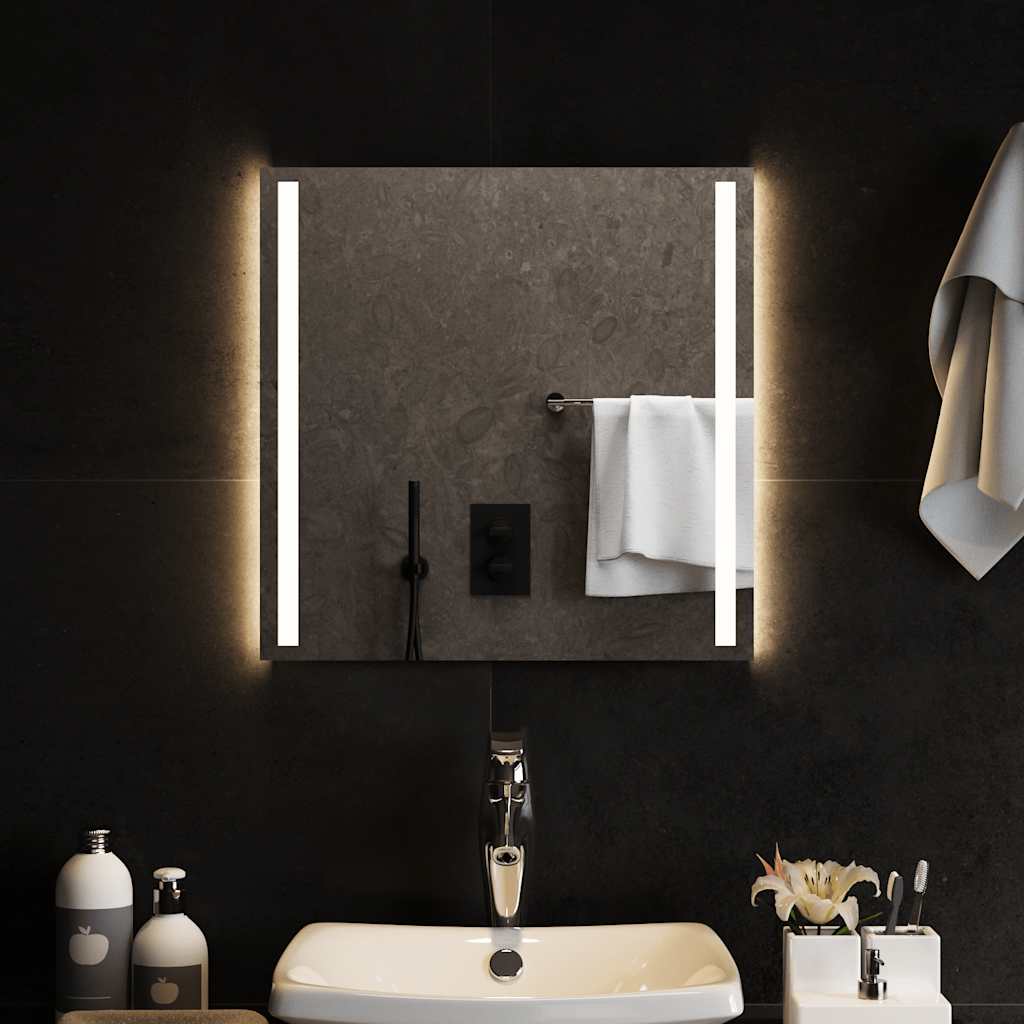 Badkamerspiegel LED 50x50 cm is nu te koop bij PeponiXL, paradijselijk wonen!