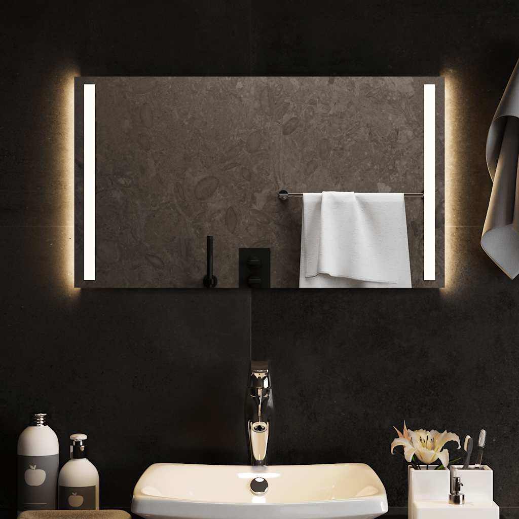 Badkamerspiegel LED 70x40 cm is nu te koop bij PeponiXL, paradijselijk wonen!
