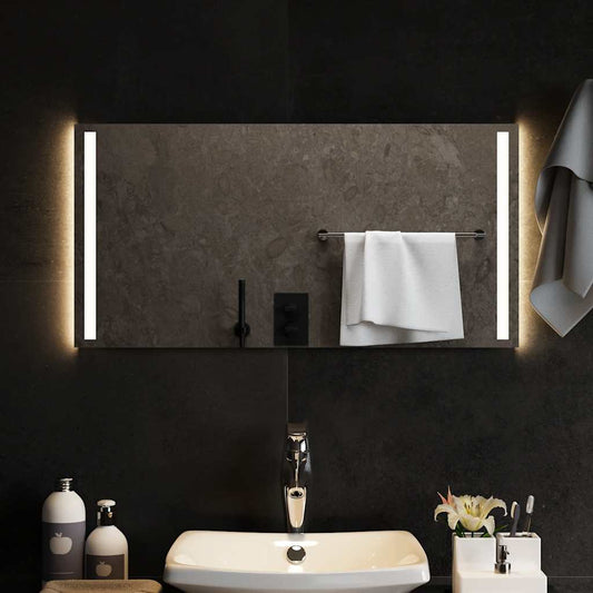 Badkamerspiegel LED 80x40 cm is nu te koop bij PeponiXL, paradijselijk wonen!
