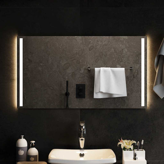 Badkamerspiegel LED 90x50 cm is nu te koop bij PeponiXL, paradijselijk wonen!