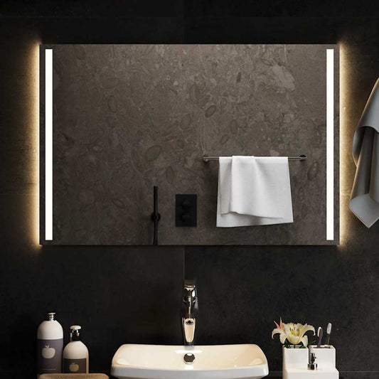 Badkamerspiegel LED 90x60 cm is nu te koop bij PeponiXL, paradijselijk wonen!