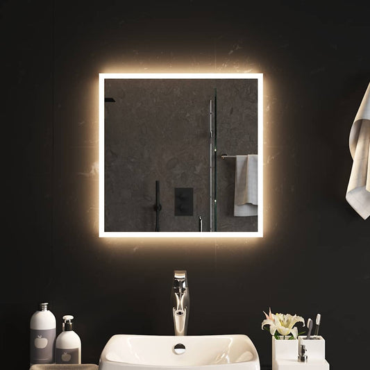 Badkamerspiegel LED 50x50 cm is nu te koop bij PeponiXL, paradijselijk wonen!