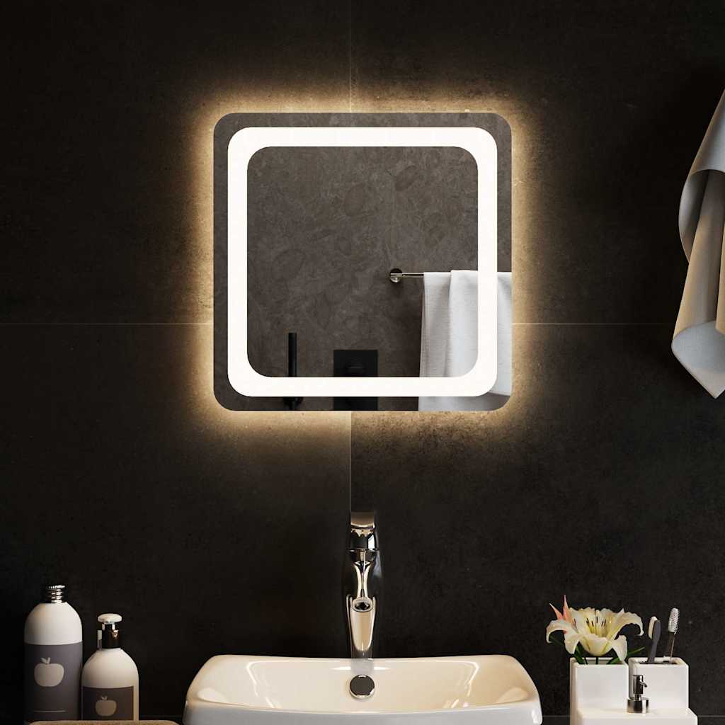 Badkamerspiegel LED 40x40 cm is nu te koop bij PeponiXL, paradijselijk wonen!
