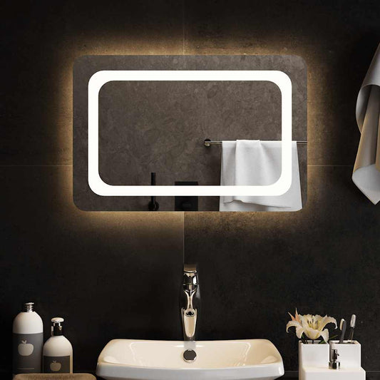 Badkamerspiegel LED 60x40 cm is nu te koop bij PeponiXL, paradijselijk wonen!