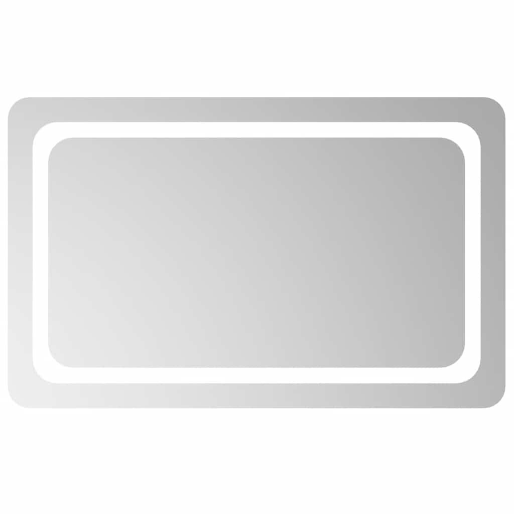 Badkamerspiegel LED 80x50 cm is nu te koop bij PeponiXL, paradijselijk wonen!