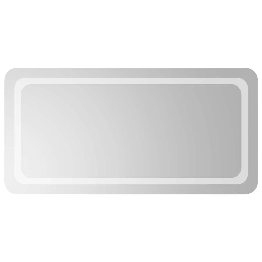 Badkamerspiegel LED 100x50 cm is nu te koop bij PeponiXL, paradijselijk wonen!