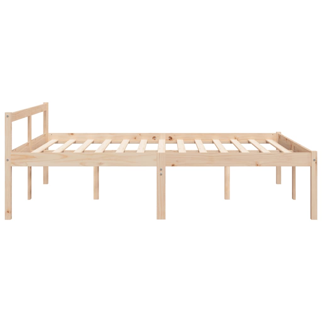 Seniorenbed massief grenenhout 160x200 cm is nu te koop bij PeponiXL, paradijselijk wonen!