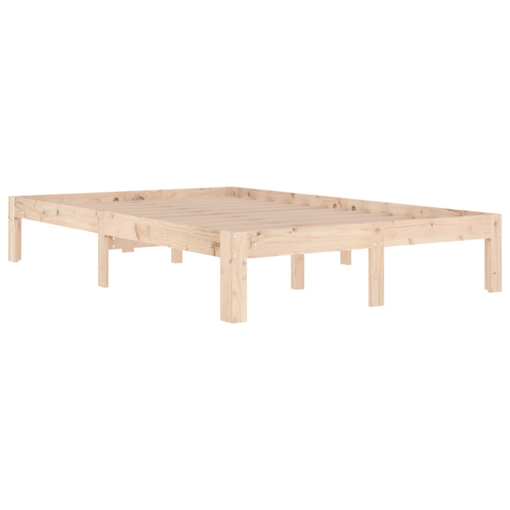Bedframe massief hout 120x190 cm is nu te koop bij PeponiXL, paradijselijk wonen!