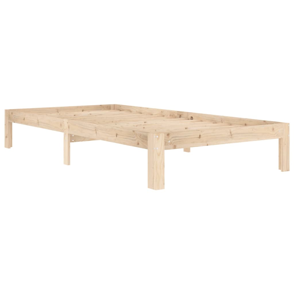 Bedframe massief grenenhout 100x200 cm is nu te koop bij PeponiXL, paradijselijk wonen!