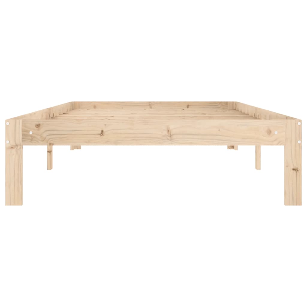 Bedframe massief grenenhout 100x200 cm is nu te koop bij PeponiXL, paradijselijk wonen!