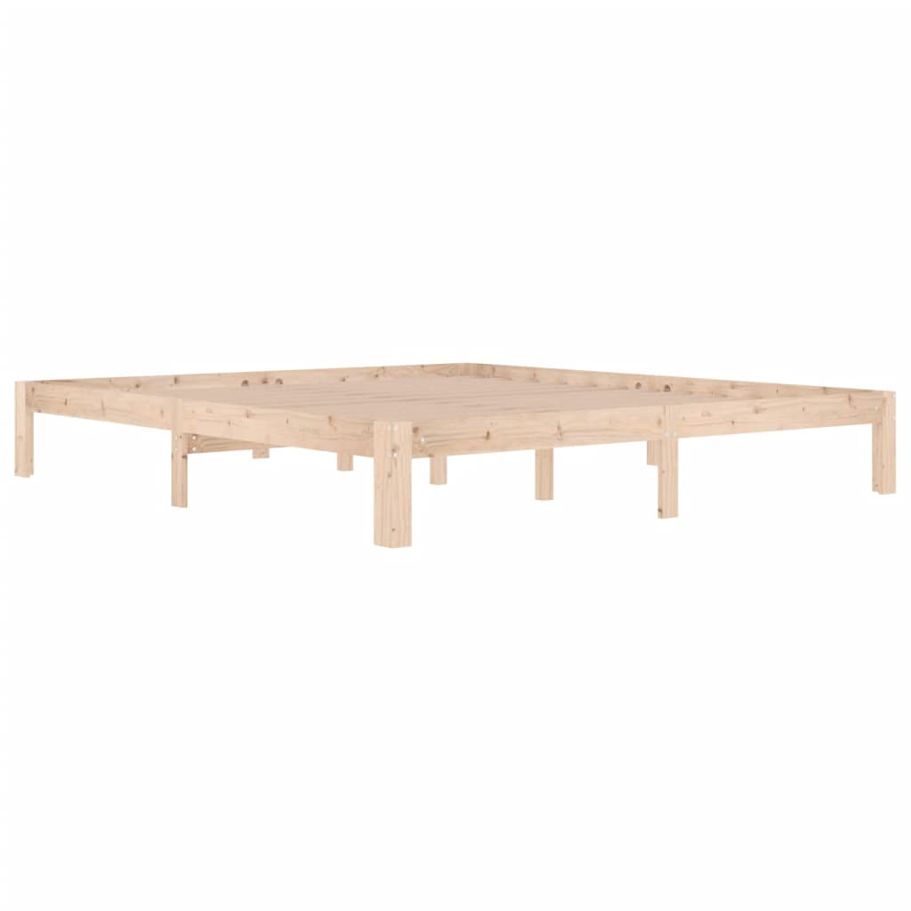 Bedframe massief hout 180x200 cm is nu te koop bij PeponiXL, paradijselijk wonen!