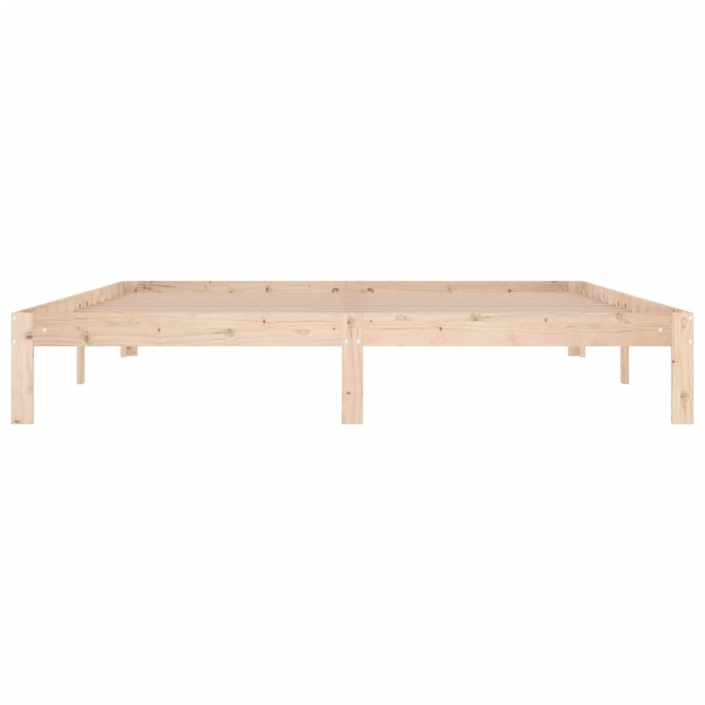 Bedframe massief hout 180x200 cm is nu te koop bij PeponiXL, paradijselijk wonen!