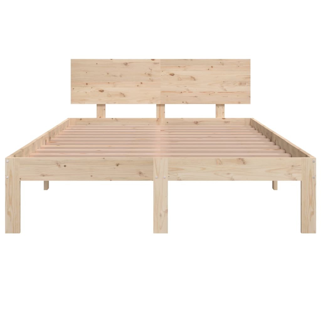 Bedframe massief hout 120x190 cm is nu te koop bij PeponiXL, paradijselijk wonen!