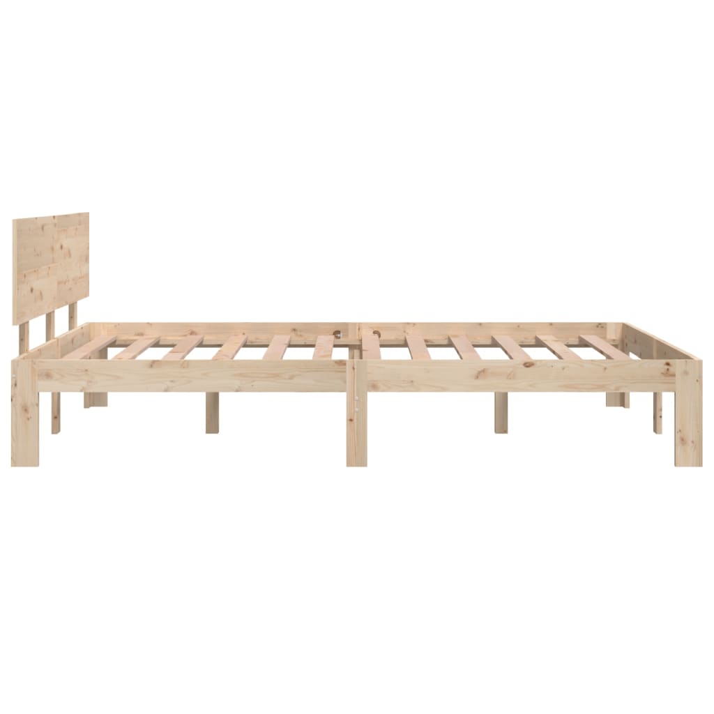 Bedframe massief hout 120x190 cm is nu te koop bij PeponiXL, paradijselijk wonen!