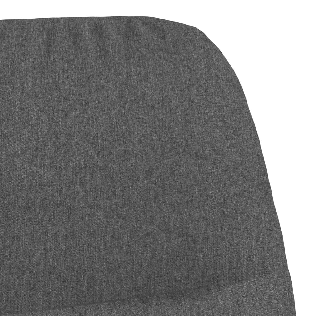 Relaxstoel met voetenbank stof donkergrijs is nu te koop bij PeponiXL, paradijselijk wonen!