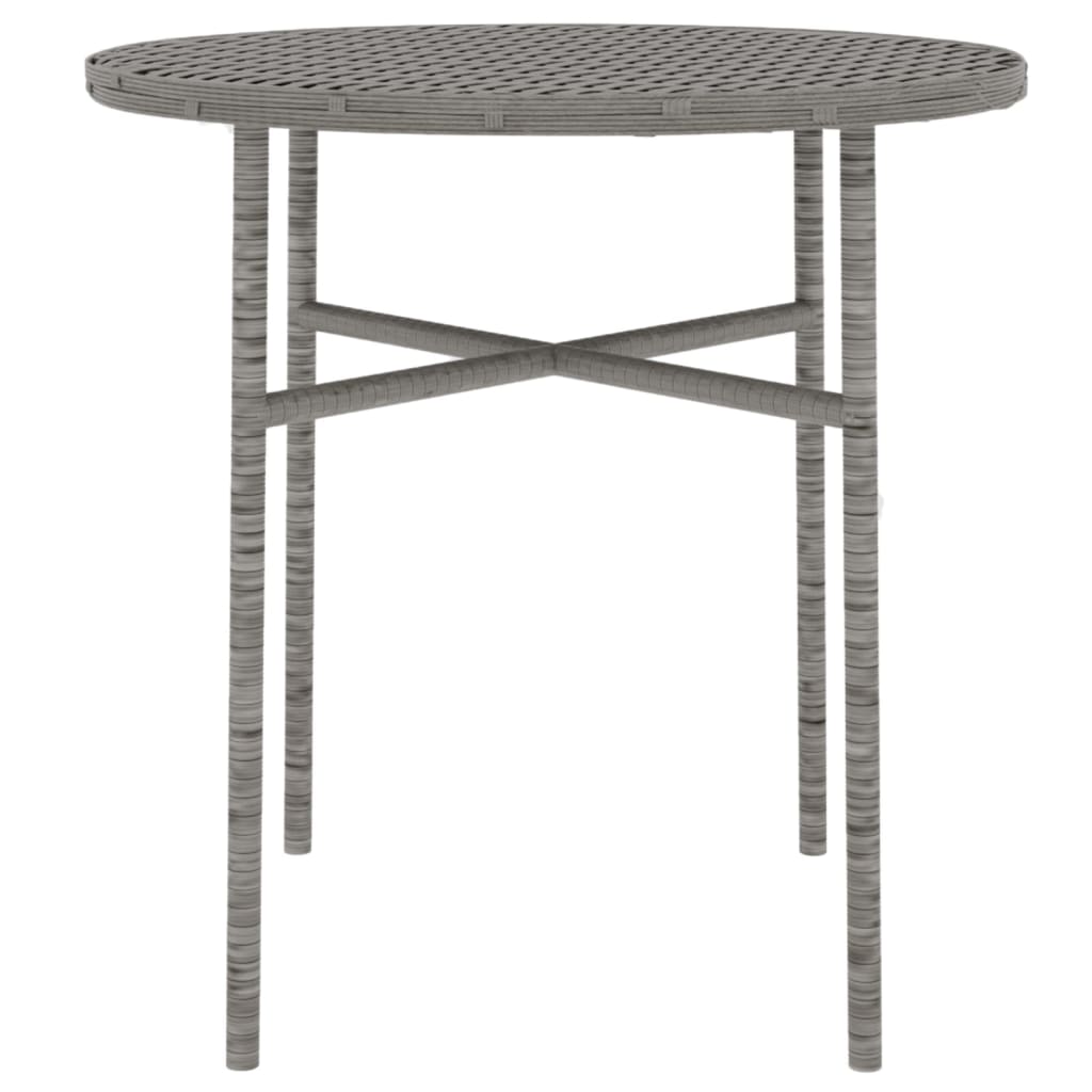 3-delige Tuinset poly rattan grijs is nu te koop bij PeponiXL, paradijselijk wonen!