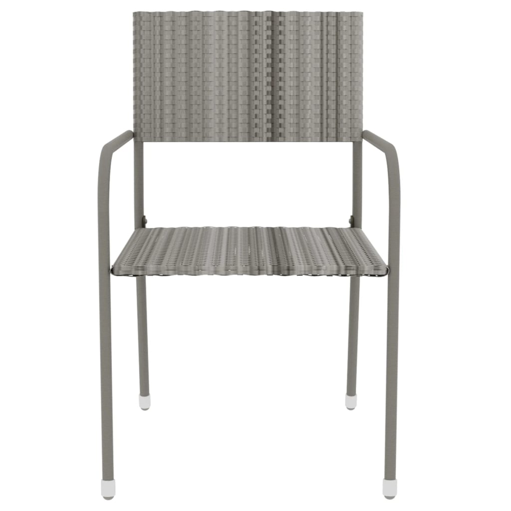 3-delige Tuinset poly rattan grijs is nu te koop bij PeponiXL, paradijselijk wonen!